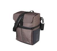 Basil Move MIK Studs - Borsa a tracolla da bicicletta, impermeabile, con sistema MIK Studs, 15 l, colore: Marrone