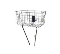 Basil robin front basket silver