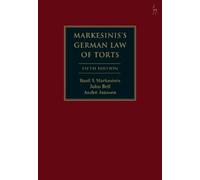 Basil S Markesinis John Bell André Markesinis's German Law o (Copertina rigida)