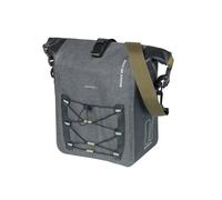 Borsa Basil Navigator Storm MIK Side M nero, 34x28x19cm, 12-15l, MIK