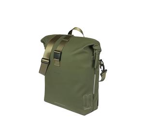 Basil SoHo MIK Studs - Borsa a tracolla da bicicletta, 17 l, impermeabile, con sistema MIK Studs, ideale per lavoro e tempo libero