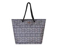 Basile Borsa da mare animalier con manici in corda