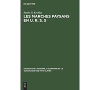 Basile H Kerblay Les marches paysans en U. R. S. S (Copertina rigida)