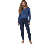 Basile Milano Pigiama Donna Invernale in Caldo Cotone Interlock Art. - 4230 | Realizzato in 80% Cotone e 20% Poliestere, caldo e delicato sulla pelle