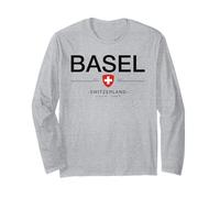 Basilea Città Natale Basilea Svizzera Amico Svizzera Suisse Maglia a Manica