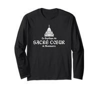 Basilica del Sacro Cuore Montmartre Parigi Francia Maglia a Manica