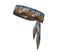 Basilica di San Pietro, fascia per capelli, assorbe il sudore, antiscivolo, regolabile, per corsa, basket, yoga, sport