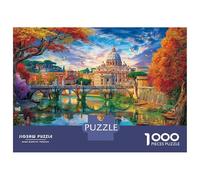 Basilica di San Pietro Puzzle 1000 Pezzi, Jigsaw Puzzle Ad Alta Difficoltà Regali Per Adulti E Adolescenti, Home Giochi 38x26cm/1000pcs