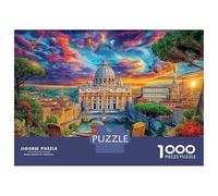 Basilica di San Pietro Puzzle 1000 Pezzi, Jigsaw Puzzle Per Adulti E Ragazzi Dai 14 Anni in Su, Giochi Stimolanti Per Tutta La Famiglia 70x50cm/1000pcs