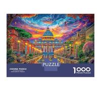 Basilica di San Pietro Puzzle 1000 Pezzi, Jigsaw Puzzle Per Adulti E Ragazzi Dai 14 Anni in Su, Giochi Stimolanti Per Tutta La Famiglia 52x38cm/1000pcs