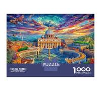 Basilica di San Pietro Puzzle 1000 Pezzi, Jigsaw Puzzle Per Adulti E Ragazzi Dai 14 Anni in Su, Giochi Stimolanti Per Tutta La Famiglia 70x50cm/1000pcs