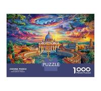 Basilica di San Pietro Puzzle 1000 Pezzi, Puzzle Impossibile 1000 Pezzi, Gioco Di Sfida Intellettuale 38x26cm/1000pcs