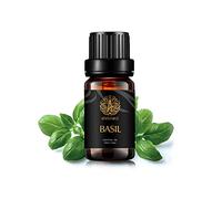 Basilico Aromaterapia Olio essenziale, 100% Pure Basilico Profumo olio essenziale per Diffusori, umidificatore, terapeutico Grade Aromaterapia Basilico olio essenziale fragranza per casa 0,33 oz-10ml