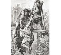 Basilico è costretto ad entrare nella cisterna. Flavio Basiliscus ? - c. 475. Imperatore romano orientale. Dopo che Flavio Zeno catturò il Basilisco di Costantinopoli e la sua famiglia furono