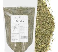 Basilico Essiccato Naturale 100g - Spezia Aromatica per Ricette Mediterranee, Salse, Sughi e Piatti Italiani | KUCHNIA ZDROWIA
