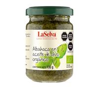 Basilico in olio d'oliva BIO 130 g Laselva