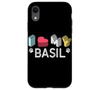Basilico personalizzato nome cane Basil Pet Lover Custodia per iPhone XR