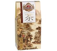 BASILUR Chinese Black Tea - Pu Erh Tea - Tè rosso cinese con sapore e aroma affumicato 100 g (x1)