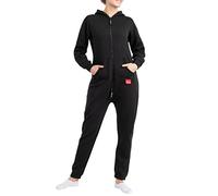 Basisstoff Jumpi Onesie - Tuta intera da donna, Nero , S