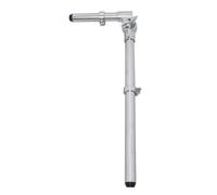 Supporto per tom-tom lungo 30 cm con 2 Memorylocks, piatto inclinato