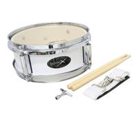 Junior Marching Drum TAMBURO 10" IN LEGNO PER BAMBINI CON BACCHETTE e TRACOLLA