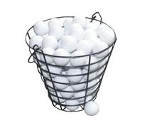 Basket A Palline Da Golf - Conserva 100 Palline Da Golf Secchio, Contenitore A Filo Resistente | Organizzatore Di Grande Capacità, Ideale Per L'uso A Domicilio E La Gamma Di Guida, Attrezzatura Da All