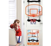 Basket Canestro da Porta per Bambini Segnapunti Digitale Musica Suoni e Pallone