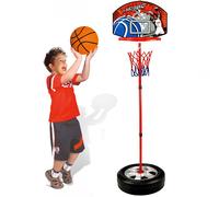 Basket Canestro Piantana Per Bambini Altezza Regolabile Fino 120cm Con Pallone