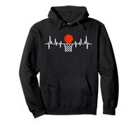 Basket Coeur Ballon Joueur de Basket Basket Basket Felpa con Cappuccio