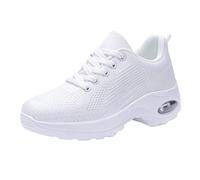 Basket Compensee Donna Chic, Basket con suola ammortizzante da donna ortopedica ammortizzatore, scarpe sportive leggere e traspiranti in rete, sneakers antiscivolo per camminare, escursionismo e