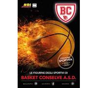 Basket Conselve A.S.D.. Album con collezione completa di figurine non imbustate. Nuova ediz.