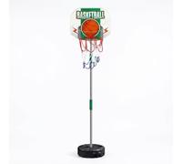 Basket Giocattolo Regolabile | plastica, per bambini, uso interno/esterno, portatile, senza forature, altezza 68-149cm, metallo, da interno, per il giardino