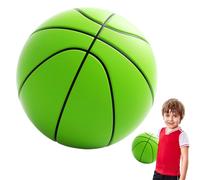 Basket indoor, basket silenzioso Dribbling indoor - Pallone da allenamento Silent Ball Pallone da basket 3D in PU | Palla in schiuma luminosa, pallacanestro muto per un gioco migliorato, pallacanestro