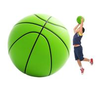 Basket indoor, basket silenzioso Dribbling indoor,Pallone da allenamento Silent Ball Pallone da basket 3D in PU | Palla in schiuma luminosa, pallacanestro muto per un gioco migliorato, pallacanestro m