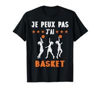 basket J'Peux Pas Ho Basket Pallacanestro sostenitore humou Maglietta
