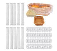 Basket Liners - 14cm Folded Non Woven (50 Pcs) Elastic Bread Proofing Cover