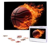 Basket On Fire Jigsaw Puzzle 1000 Pezzi Puzzle in Legno Puzzle Immagine Personalizzata Puzzle Puzzle Personalizzato per Matrimonio Adulto