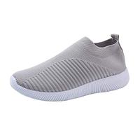 Basket Ortopedico Donna Basket Sport Donna Scarpa Ortopedica Donna Scarpa Da Passeggiata Donna Comfort Confortevole Casual Sport Tempo Libero Basket, Grigio 4, 35 EU