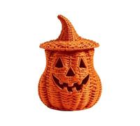 Basket Pumpkin Woven - Halloween Coffee Table Decor | Candy Storage