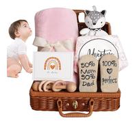 Basket regalo per bambini - Set di, coperta del sonnuscolo | Set di regalo per bambini completo per i ragazzi per le vacanze di compleanno per le vacanze ospedale benvenuto miti di ess