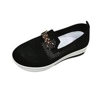 Basket Running Donna Basket Ortopedico Donna Scarpa Ortopedica Donna Scarpe Da Passeggiata Donne Sport Tempo Libero Outdoor Indoor Comfort Confortevole Basquette, Le Noir 4, 38 EU