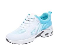 Basket Running Donna Tennis Donna Confortevole Confortevole Fitness Gym Jogging Slip on Course Scarpe Confortevoli Casual Comfort Basquette Ginnastica Lavoro Sneakers, Blu A, 39 EU