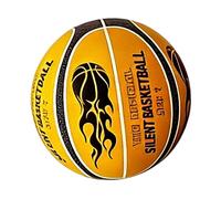 Basket Silenzioso - PU Misura 5 Presa Facile, Palla Da Allenamento Per Dribbling Silenzioso, Giocattolo Sportivo Per Pratica Indoor Con Costruzione Ad Alta Densità E Rimbalzo Coerente | Gioco Silenzio