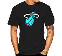 Basketbal Shirt-Men's T-Shirt-Black Miamis Vices Heat Black XL