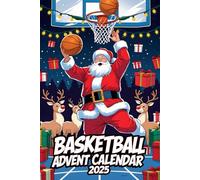 Basketball Advent Calendar: Christmas Countdown Book with 12 Daily Fun Facts - Great Gift for Sports Lovers