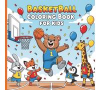 Basketball Animal Coloring Book for Kids