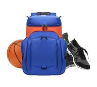 Basketball Bag - 11.02 X 6.3in Equipment Storage Holder Duffel Bag for Football, Volleyball with Shoe Compartment Function, Sports Travel Bags for Gym, School, Friends, Material, Team Use
