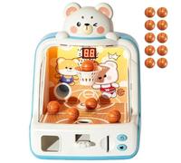 Basketball Board Game - Mini Light And Music Tabletop Hoop Toy | Mini Basketball Tabletop Game With Light And Music Features For Children Aged 3-6, Supporting Indoor Play At Home