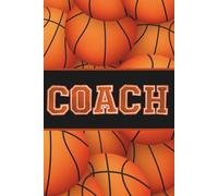 Basketball Coach: Blank 120 Page Lined Journal/Notebook/Poetry/Lyric Book
