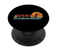 Basketball Compleanno nata nel 1992 Pallacanestro PopSockets PopGrip Adesivo